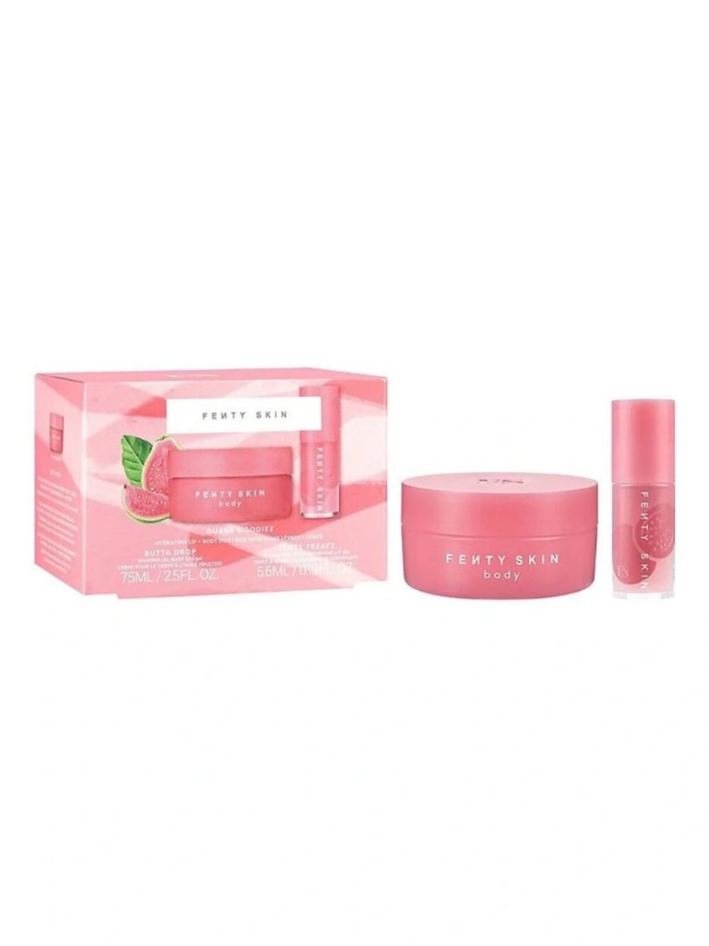 Fenty Beauty Guava Goodiez Hydrating Lip + Body Duo MINI